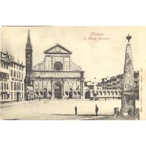   Vintage Postcard Santa Maria Novella   Florence Italy 