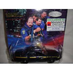  ROAD CHAMPS 1:43 POLICE COLLECTION CRUISER SERIES MANNYS 