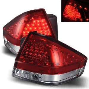  2008 2011 Ford Focus LED Tail Lights (Red/Clear 