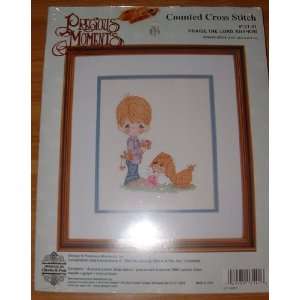  Precious Moments Praise The Lord Anyhow Counted Cross Stitch 