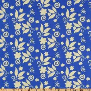   Go Lucky Spiral Twist Blue Fabric By The Yard Arts, Crafts & Sewing