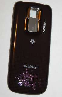 OEM Nokia Xpressmusic 5130 Back Cover Door BLACK RED  