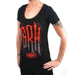  SRH Womens Re Up T Shirt   Medium/Black Automotive