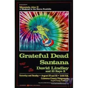  Grateful Dead Poster BGP17 8/22 23/1987 Artist Arlene 