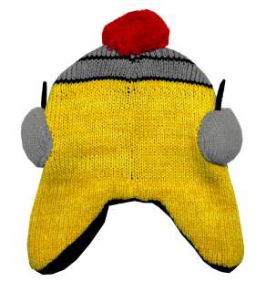 Yo Gabba Gabba Plex Face Cartoon Knit Toddler Beanie Hat  