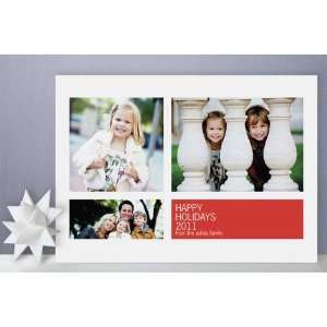  Modern Geometric Group Holiday Photo Cards by Prec 