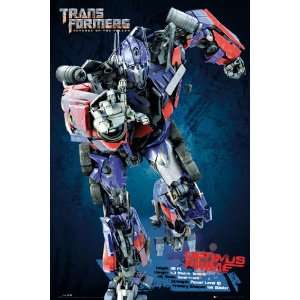   Posters: Transformers 2   Optimus Prime   91.5x61cm: Home & Kitchen