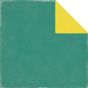 For The Record Cardstock 12X12 Teal/Yellow  Kitchen 