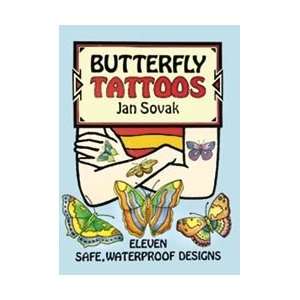 Dover Publications Butterfly Tattoos; 5 Items/Order 