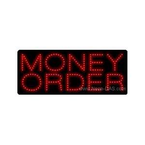  Money Order LED Sign 11 x 27