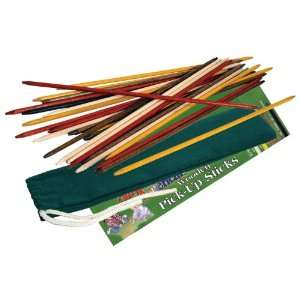  Pick Up Sticks with Color Canvas Pouch Toys & Games
