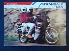 honda transalp 600 v motor cycle brochure returns accepted buy