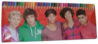 One Direction 50 Piece Colouring Pencils Tin Case Stationery Brand New 