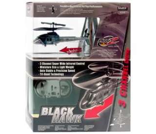 SILVERLIT REMOTE CONTROL HELICOPTER BLACK HAWK  