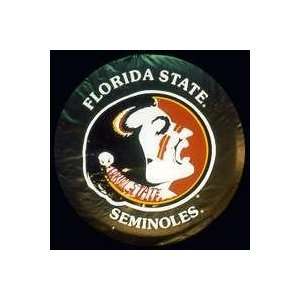 Florida State University seminoles go noles FSU black tire cover, Size 