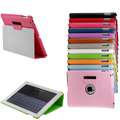 Slim fit iPad Dual Layer PU Leather Smart Cover with Stylus Holder 