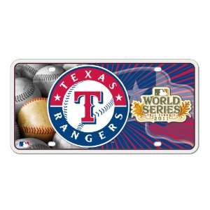  MLB Texas Rangers 2011 American League Champions Metal 