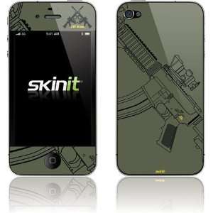  USA Military Weapon Green skin for Apple iPhone 4 / 4S 