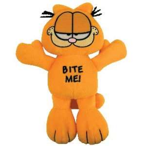  TY Bow Wow Beanies Garfield   Bite Me Toys & Games