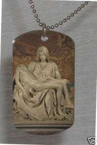 Michelangelo Pieta Jesus Christ Passion Mary Medal  
