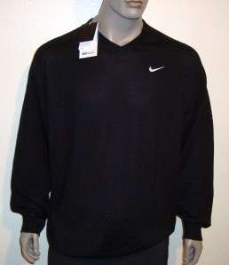   ) 3XL Nike Golf Coolmax Wool V Neck L/Sleeve Tour Sweater $100  