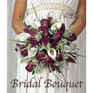   Wedding Package Bridal Bridesmaid Groom Corsage silk flowers Arts