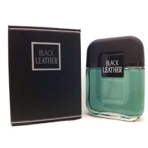  Black Leather By Avon for Men Cologne Spray 3.4 Oz. Rare 