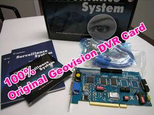   Geovision GV600 16 16CH DVR Card w/Ver.8.5 Software   