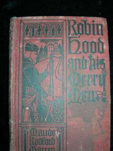Antique Vintage Robin Hood and his Merry Men 1914  