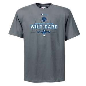 Tampa Bay Rays 2008 American League Wild Card Locker Room T Shirt 