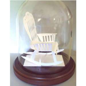  Personalized Business Card Sculpture Rocking Chair: Office 