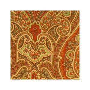  Paisley Red/sage 41779 633 by Duralee