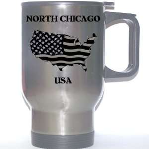  US Flag   North Chicago, Illinois (IL) Stainless Steel 