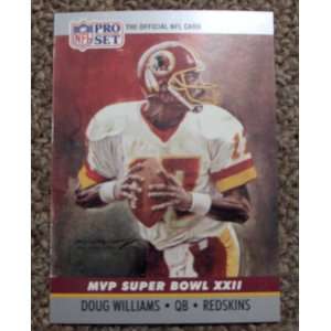   Doug Williams # 22 NFL Football Super Bowl MVP Card: Sports & Outdoors