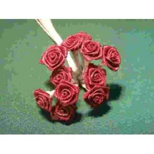  144 Silk Mini Wrap Roses Wedding Shower Flower Picks 