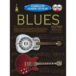  Progressive Complete Learn to Play Blues Guitar Manual 