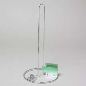 Chrome Upright Paper Towel Holder w/ Suction Cups 