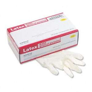  Disposable General PurposeLatex Gloves   Powdered, Large 