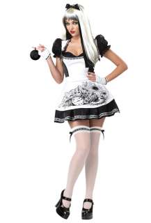 Dark Alice in Wonderland Adult Halloween Costume  