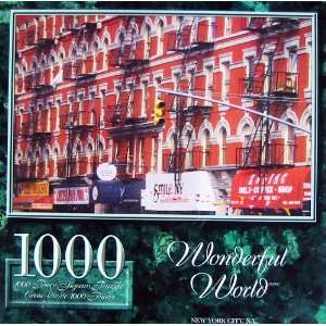    1000pc. Wonderful World Puzzle New York City N.Y. Toys & Games