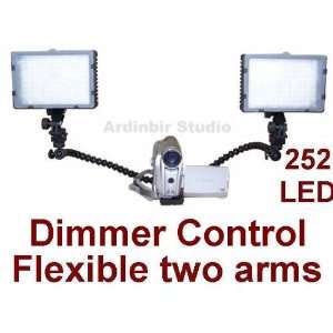  (252 leds) with Flexible Arm for Canon, Sony, Panasonic, SAMSUNG 
