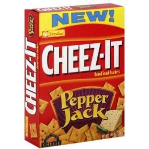Cheez It Baked Snack Crackers, Pepper Jack, 13.7 oz (Pack 6)  