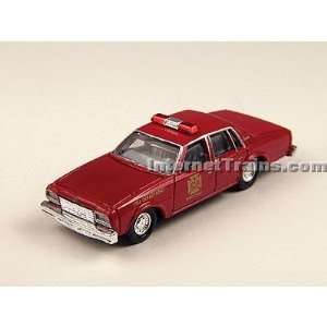   Metal Works HO Scale 1978 Chevy Impala   Fire Chief Car Toys & Games