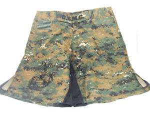   COMBATANT MMA S T COMP MARPAT CAMO SHORTS FIGHT SHORTS SIZES S 3XL