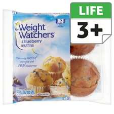 Weight Watchers Blueberry Muffin 4 Pack   Groceries   Tesco Groceries