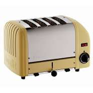 Dualit Classic Bread 4 Slice Toaster   Canary Yellow 