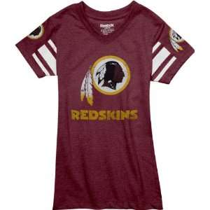  Washington Redskins Girls Fashion Jersey T Shirt: Sports 