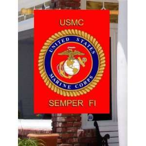  USMC Marine Corps   Large House Flag 28 x 40 Home 
