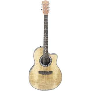   EAG3 Shallow Bowl Acoustic Electric Guitar (Natural) 