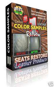 Mercedes  Benz Leather Color Samples for Coloring Kits  